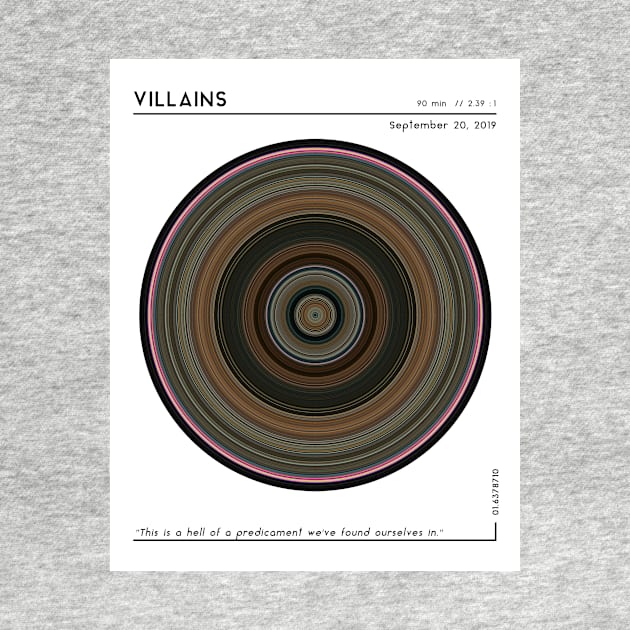 minimal_Villains Circular Barcode Movie by silver-light